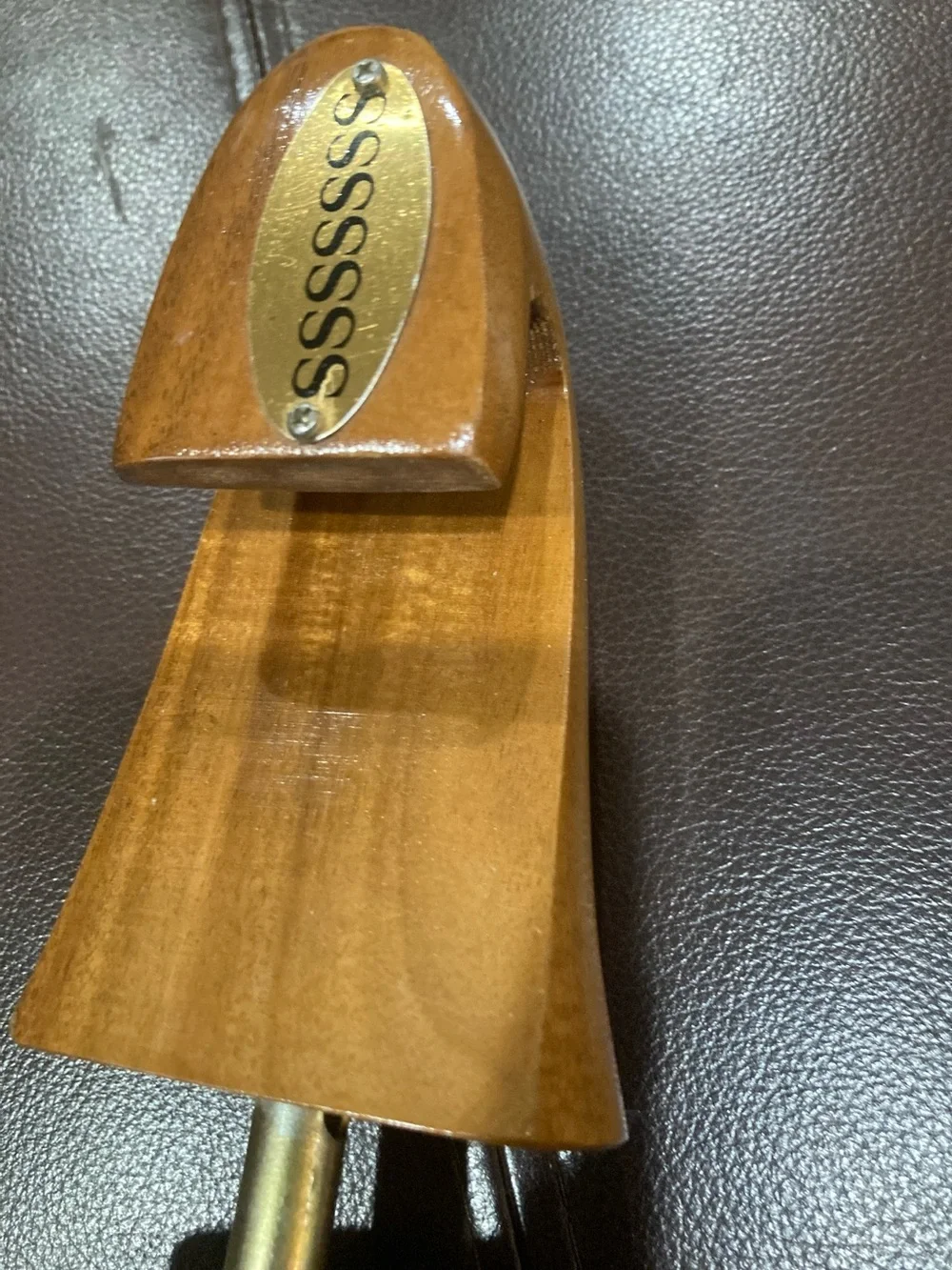 Wooden Men’s Shoe Trees - Brown Shoe Stretcher